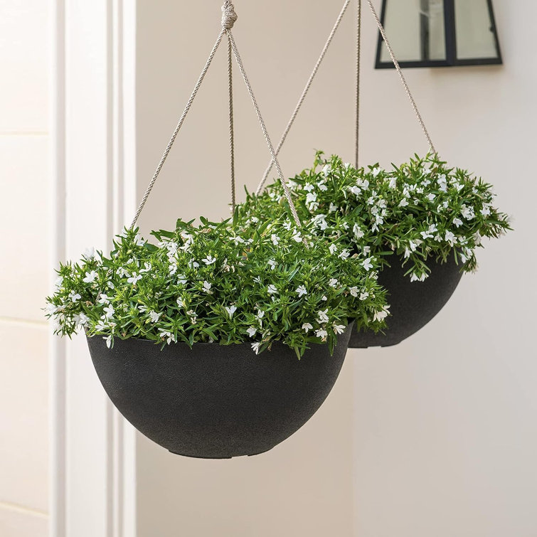Latitude Run® Hanging Planters For Outdoor Plants, Large Hanging